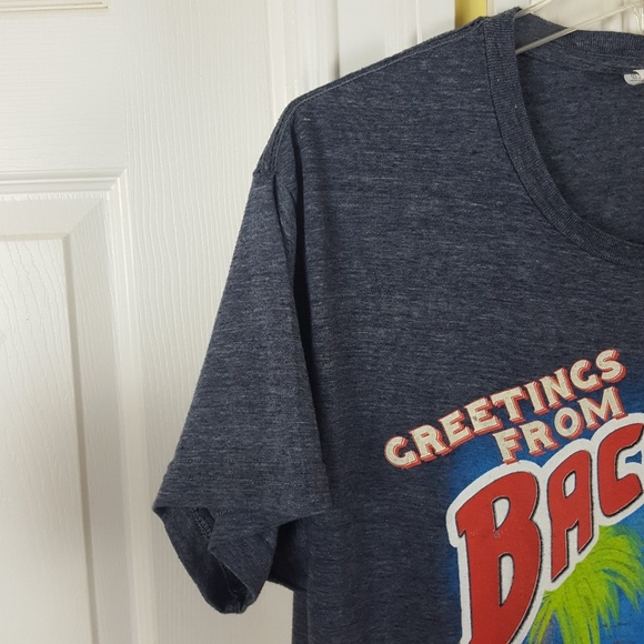 Greetings from Bacation Bacon Graphic Tee Shirt L - Picture 4 of 6